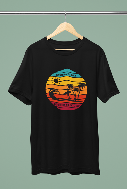 Men's Barista By Day Surfer By Night Shirt