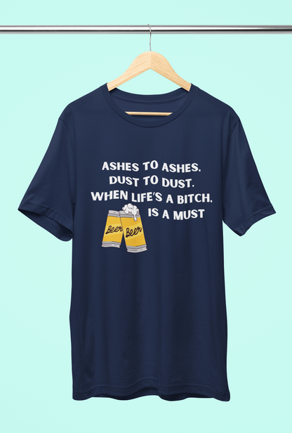 Men's Beer Must Drinking Shirt