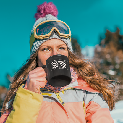 Not All Who Wander Are Lost Black Coffee Mug