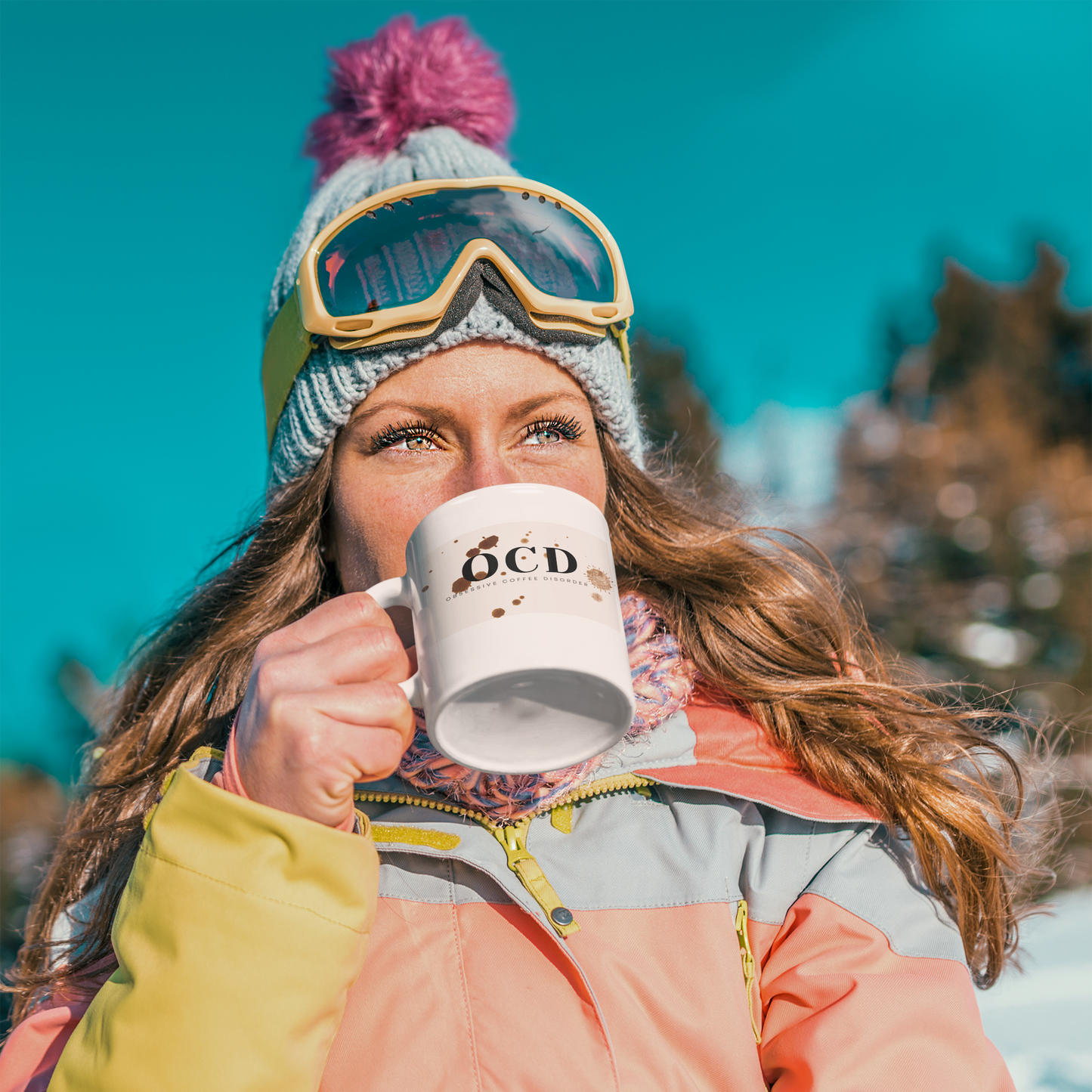 White OCD Coffee Mug