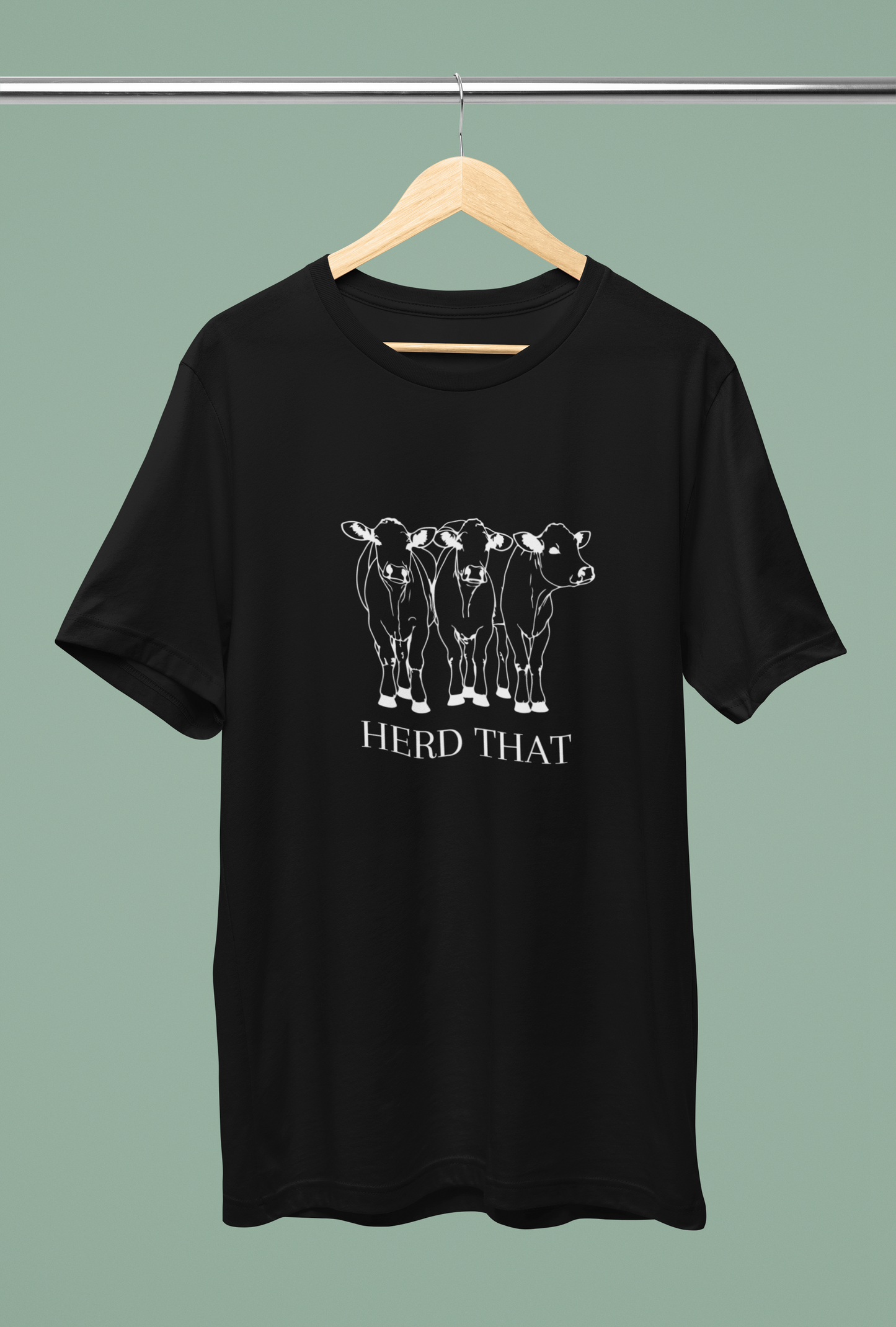 Mens Herd That Cow Shirt