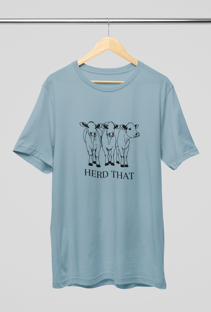 Mens Herd That Cow Shirt