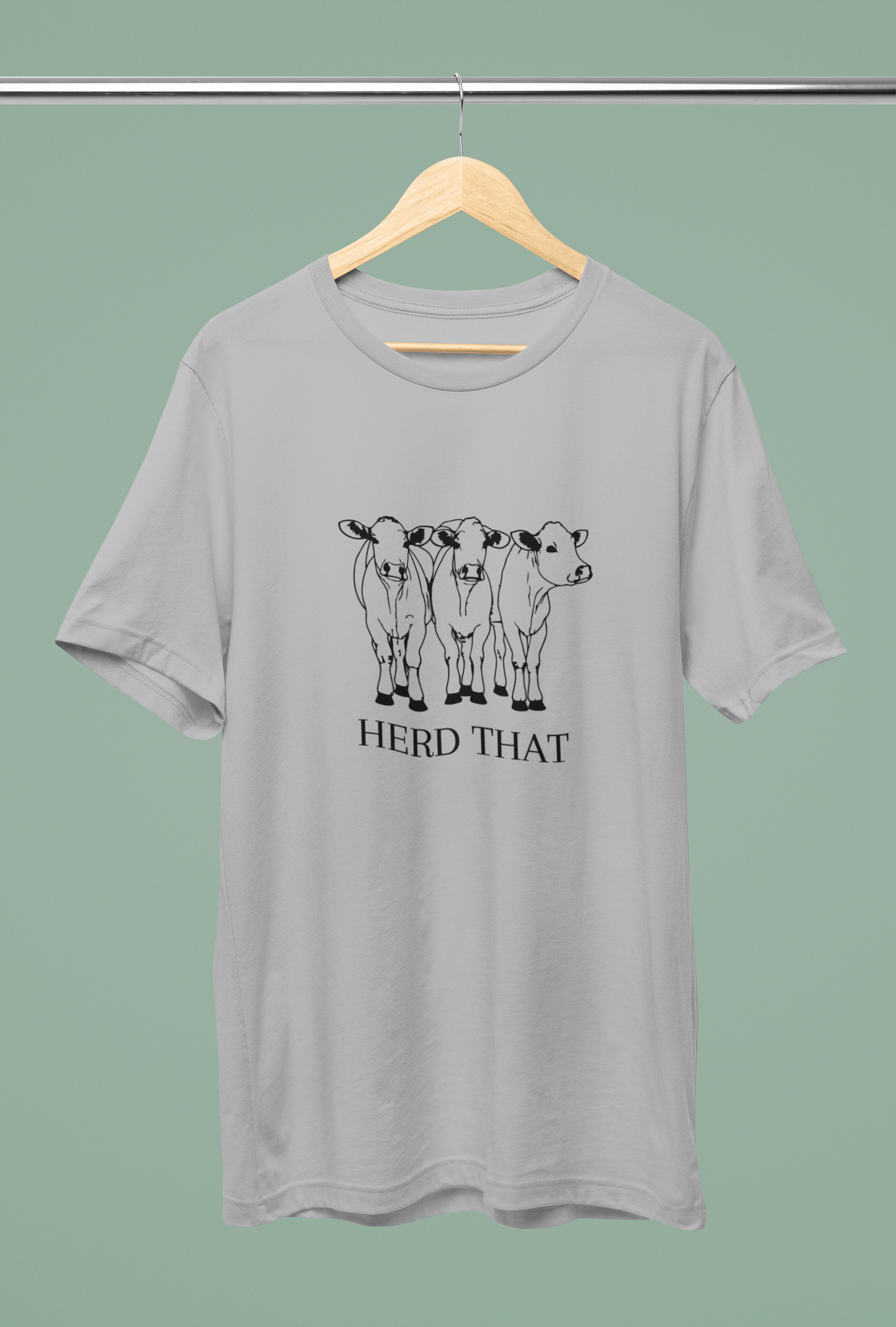 Mens Herd That Cow Shirt