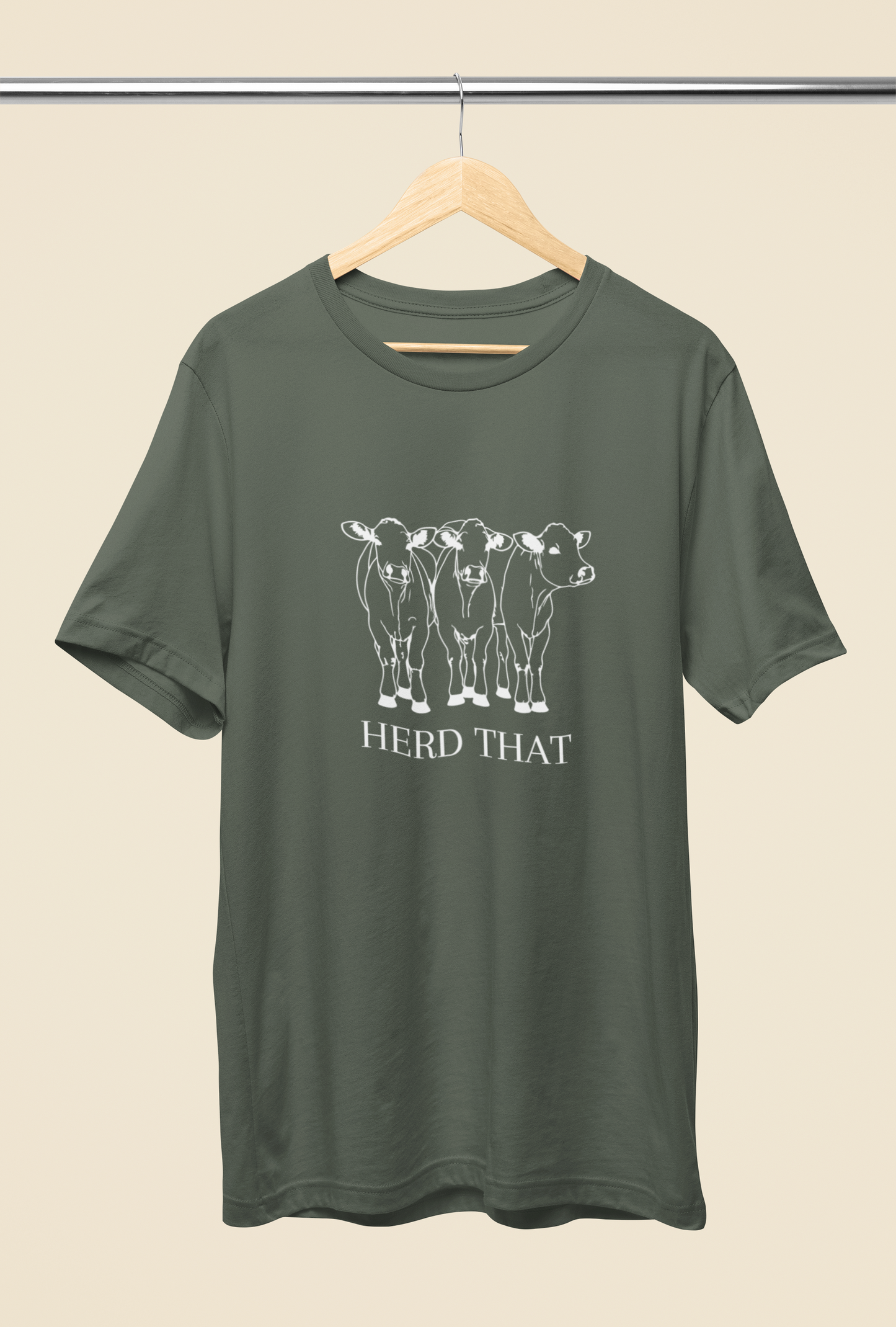 Mens Herd That Cow Shirt