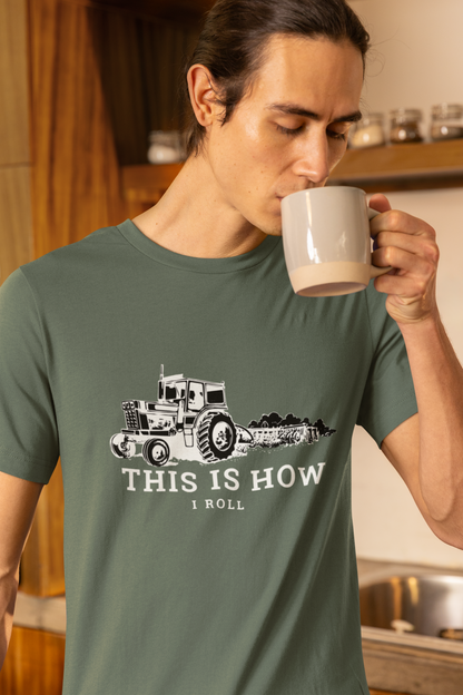 Men's How I Roll Tractor Shirt