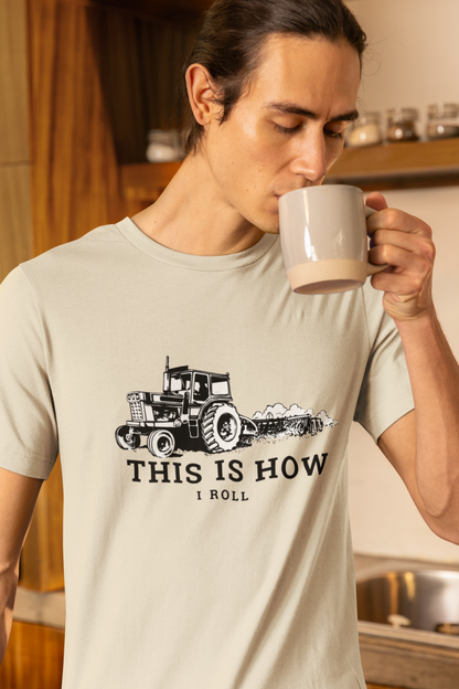 Men's How I Roll Tractor Shirt