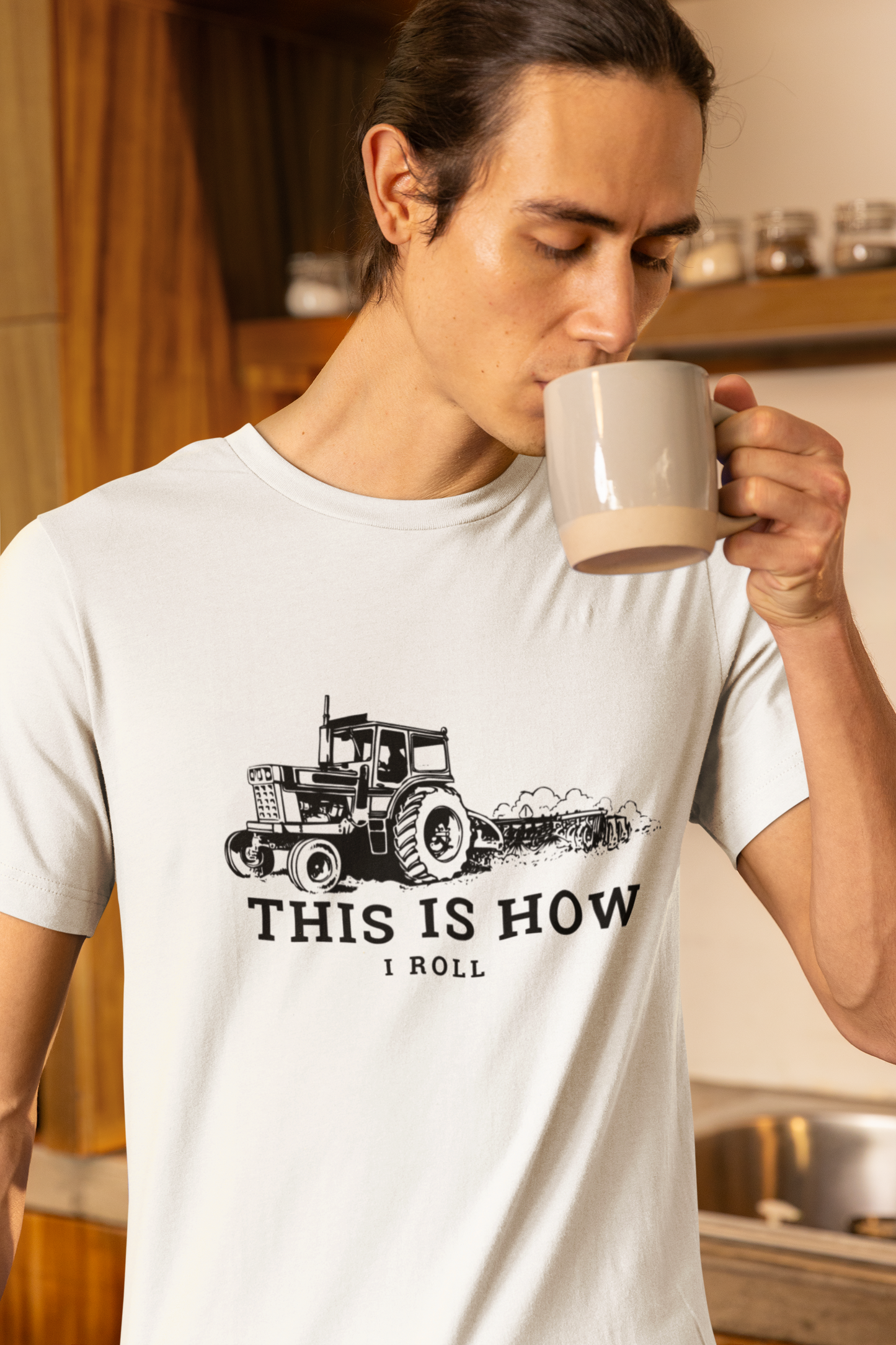 Men's How I Roll Tractor Shirt