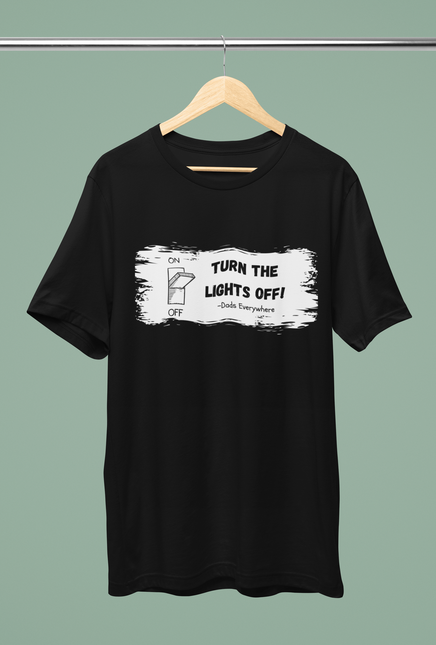 Turn the Lights Off Vintage Dad Shirt