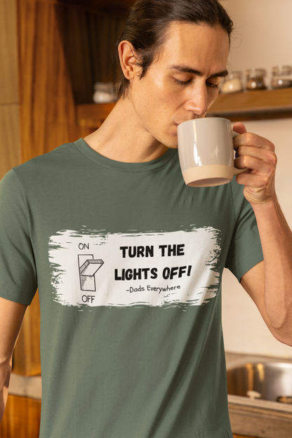 Turn the Lights Off Vintage Dad Shirt