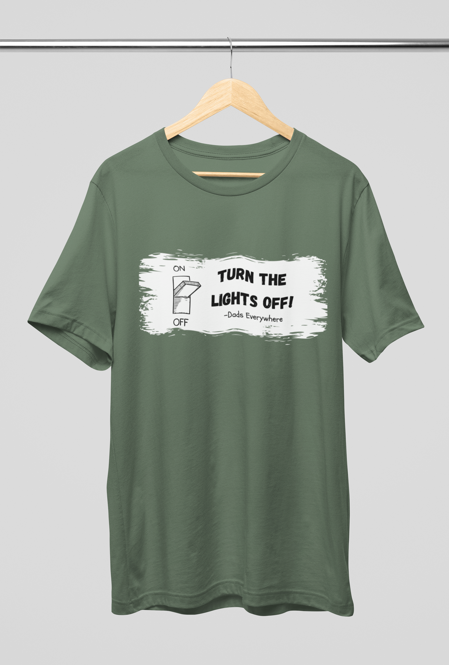 Turn the Lights Off Vintage Dad Shirt