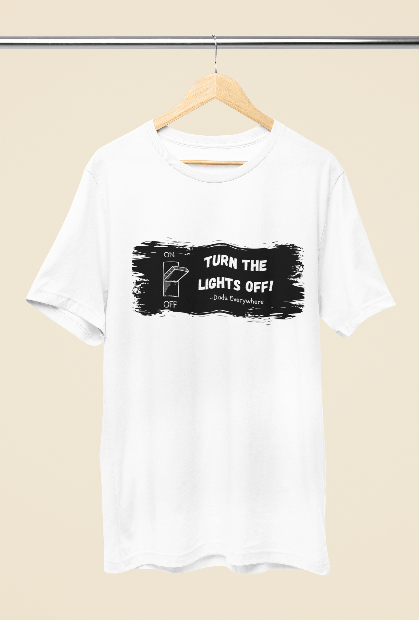 Turn the Lights Off Vintage Dad Shirt