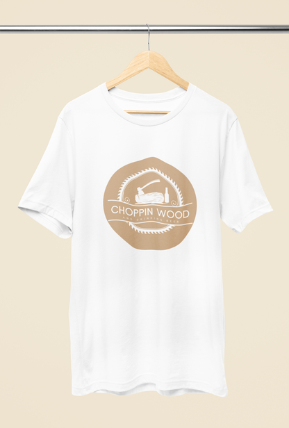 Men's Chopping Wood and Drinking Beer Shirt